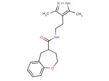 N-[2-(3,5-dimethyl-1H-pyrazol-4-yl)ethyl]-2,3,4,5-tetrahydro-1-benzoxepine-4-carboxamide