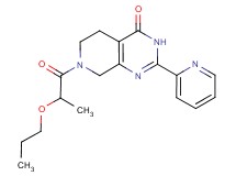 7-(2-propoxypropanoyl)-2-pyridin-2-yl-5,6,7,8-tetrahydropyrido[3,4-d]pyrimidin-4(3H)-one
