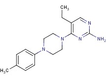 5-ethyl-4-[4-(4-methylphenyl)piperazin-1-yl]pyrimidin-2-amine