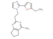 2-{2-[2-(5-ethyl-2-furyl)-1H-imidazol-1-yl]ethyl}-4-methyl-6,7-dihydro-5H-cyclopenta[d]pyrimidine