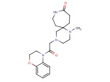 4-[2-(2,3-dihydro-4H-1,4-benzoxazin-4-yl)-2-oxoethyl]-1-methyl-1,4,9-triazaspiro[5.6]dodecan-10-one