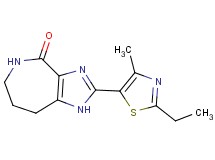 2-(2-ethyl-4-methyl-1,3-thiazol-5-yl)-5,6,7,8-tetrahydroimidazo[4,5-c]azepin-4(1H)-one