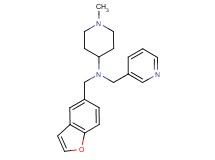 N-(1-benzofuran-5-ylmethyl)-1-methyl-N-(3-pyridinylmethyl)-4-piperidinamine