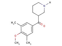 (4-methoxy-3,5-dimethylphenyl)(piperidin-3-yl)methanone