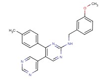N-(3-methoxybenzyl)-4-(4-methylphenyl)-5,5'-bipyrimidin-2-amine
