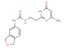 N-(1,3-dihydro-2-benzofuran-5-yl)-N'-[2-(4-methyl-6-oxo-1,6-dihydropyrimidin-2-yl)ethyl]urea