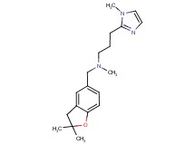 N-[(2,2-dimethyl-2,3-dihydro-1-benzofuran-5-yl)methyl]-N-methyl-3-(1-methyl-1H-imidazol-2-yl)propan-1-amine