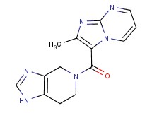 5-[(2-methylimidazo[1,2-a]pyrimidin-3-yl)carbonyl]-4,5,6,7-tetrahydro-1H-imidazo[4,5-c]pyridine