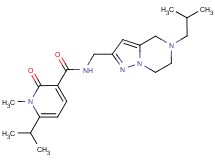 N-[(5-isobutyl-4,5,6,7-tetrahydropyrazolo[1,5-a]pyrazin-2-yl)methyl]-6-isopropyl-1-methyl-2-oxo-1,2-dihydropyridine-3-carboxamide
