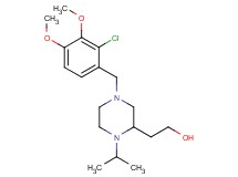 2-[4-(2-chloro-3,4-dimethoxybenzyl)-1-isopropyl-2-piperazinyl]ethanol