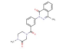 4-methyl-2-{3-[(4-methyl-3-oxo-1-piperazinyl)carbonyl]phenyl}-1(2H)-phthalazinone