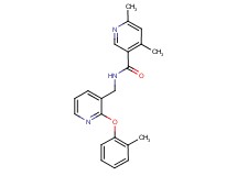 4,6-dimethyl-N-{[2-(2-methylphenoxy)pyridin-3-yl]methyl}nicotinamide