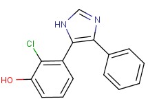 2-chloro-3-(4-phenyl-1H-imidazol-5-yl)phenol