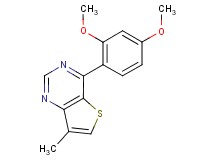 4-(2,4-dimethoxyphenyl)-7-methylthieno[3,2-d]pyrimidine