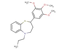 5-propyl-2-(3,4,5-trimethoxyphenyl)-2,3,4,5-tetrahydro-1,5-benzothiazepine