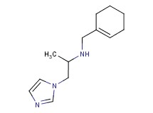 (cyclohex-1-en-1-ylmethyl)[2-(1H-imidazol-1-yl)-1-methylethyl]amine