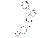 6-(1-oxa-7-azaspiro[3.5]non-7-ylmethyl)-3-phenylpyrazolo[1,5-a]pyrimidine
