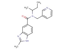 N-(sec-butyl)-2-methyl-N-(pyridin-3-ylmethyl)-1H-benzimidazole-5-carboxamide