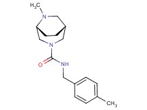 (1R*,5R*)-6-methyl-N-(4-methylbenzyl)-3,6-diazabicyclo[3.2.2]nonane-3-carboxamide