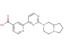 2-[2-(hexahydropyrrolo[1,2-a]pyrazin-2(1H)-yl)pyrimidin-4-yl]isonicotinic acid