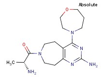 7-[(2R)-2-aminopropanoyl]-4-(1,4-oxazepan-4-yl)-6,7,8,9-tetrahydro-5H-pyrimido[4,5-d]azepin-2-amine dihydrochloride