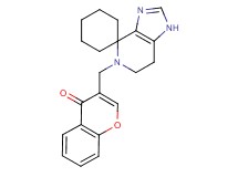 3-(6',7'-dihydrospiro[cyclohexane-1,4'-imidazo[4,5-c]pyridin]-5'(1'H)-ylmethyl)-4H-chromen-4-one