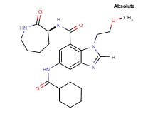 5-[(cyclohexylcarbonyl)amino]-1-(2-methoxyethyl)-N-[(3S)-2-oxo-3-azepanyl]-1H-benzimidazole-7-carboxamide