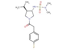 N'-{(3S*,4R*)-1-[(4-fluorophenyl)acetyl]-4-isopropyl-3-pyrrolidinyl}-N,N-dimethylsulfamide