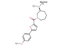 (3S)-1-[5-(4-methoxyphenyl)-2-furoyl]-N,N-dimethylazepan-3-amine