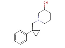 1-[(1-phenylcyclopropyl)methyl]-3-piperidinol trifluoroacetate (salt)