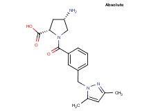 (4S)-4-amino-1-{3-[(3,5-dimethyl-1H-pyrazol-1-yl)methyl]benzoyl}-L-proline