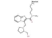 N-butyl-3-{[(2S)-2-(hydroxymethyl)-1-pyrrolidinyl]methyl}-N-methylimidazo[1,2-a]pyridine-2-carboxamide