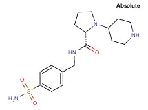 N-[4-(aminosulfonyl)benzyl]-1-piperidin-4-yl-L-prolinamide
