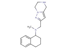 N-methyl-N-(4,5,6,7-tetrahydropyrazolo[1,5-a]pyrazin-2-ylmethyl)-1,2,3,4-tetrahydronaphthalen-1-amine