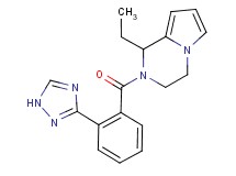 1-ethyl-2-[2-(1H-1,2,4-triazol-3-yl)benzoyl]-1,2,3,4-tetrahydropyrrolo[1,2-a]pyrazine