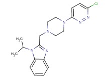2-{[4-(6-chloropyridazin-3-yl)piperazin-1-yl]methyl}-1-isopropyl-1H-benzimidazole