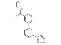N-ethyl-3'-(1H-pyrazol-3-yl)-3-biphenylcarboxamide