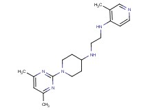 N-[1-(4,6-dimethylpyrimidin-2-yl)piperidin-4-yl]-N'-(3-methylpyridin-4-yl)ethane-1,2-diamine