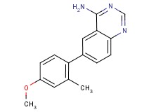 6-(4-methoxy-2-methylphenyl)quinazolin-4-amine