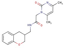 N-(3,4-dihydro-2H-chromen-3-ylmethyl)-2-(4,6-dimethyl-2-oxopyrimidin-1(2H)-yl)acetamide