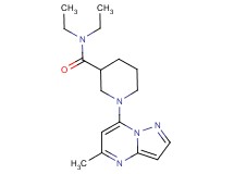 N,N-diethyl-1-(5-methylpyrazolo[1,5-a]pyrimidin-7-yl)piperidine-3-carboxamide