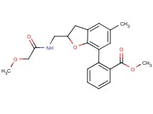 methyl 2-(2-{[(methoxyacetyl)amino]methyl}-5-methyl-2,3-dihydro-1-benzofuran-7-yl)benzoate