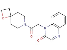 1-[2-(1-oxa-7-azaspiro[3.5]non-7-yl)-2-oxoethyl]quinoxalin-2(1H)-one