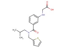 [(3-{[isobutyl(2-thienylmethyl)amino]carbonyl}phenyl)amino]acetic acid