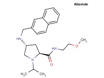 (4R)-1-isopropyl-N-(2-methoxyethyl)-4-[(2-naphthylmethyl)amino]-L-prolinamide