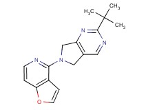 2-tert-butyl-6-furo[3,2-c]pyridin-4-yl-6,7-dihydro-5H-pyrrolo[3,4-d]pyrimidine