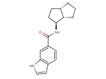 N-[(1S*,3aS*,6aS*)-octahydropentalen-1-yl]-1H-indole-6-carboxamide