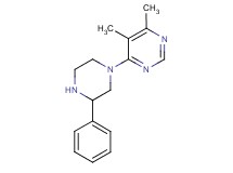 4,5-dimethyl-6-(3-phenylpiperazin-1-yl)pyrimidine
