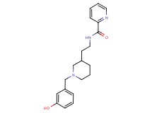 N-{2-[1-(3-hydroxybenzyl)piperidin-3-yl]ethyl}pyridine-2-carboxamide