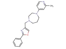1-(2-methyl-4-pyridinyl)-4-[(2-phenyl-1,3-oxazol-4-yl)methyl]-1,4-diazepane